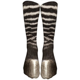 Animal Print Casual High Ankle Socks