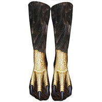 Animal Print Casual High Ankle Socks
