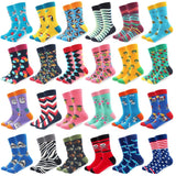 Pattern Long Tube Socks Novelty Pattern Crazy Socks
