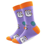 Pattern Long Tube Socks Novelty Pattern Crazy Socks