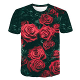 Weed Leaf T Shirt Summer Short Sleeve Men Women 3D T-shirts Funny Streetwear Camisetas Tee Shirt Homme De Marque 2019 Flower Tee