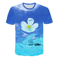 Weed Leaf T Shirt Summer Short Sleeve Men Women 3D T-shirts Funny Streetwear Camisetas Tee Shirt Homme De Marque 2019 Flower Tee