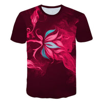 Weed Leaf T Shirt Summer Short Sleeve Men Women 3D T-shirts Funny Streetwear Camisetas Tee Shirt Homme De Marque 2019 Flower Tee