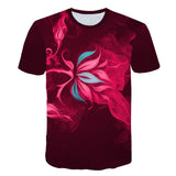Weed Leaf T Shirt Summer Short Sleeve Men Women 3D T-shirts Funny Streetwear Camisetas Tee Shirt Homme De Marque 2019 Flower Tee