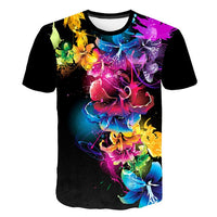 Weed Leaf T Shirt Summer Short Sleeve Men Women 3D T-shirts Funny Streetwear Camisetas Tee Shirt Homme De Marque 2019 Flower Tee