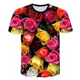 Weed Leaf T Shirt Summer Short Sleeve Men Women 3D T-shirts Funny Streetwear Camisetas Tee Shirt Homme De Marque 2019 Flower Tee
