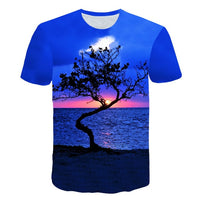 Weed Leaf T Shirt Summer Short Sleeve Men Women 3D T-shirts Funny Streetwear Camisetas Tee Shirt Homme De Marque 2019 Flower Tee