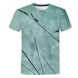 Weed Leaf T Shirt Summer Short Sleeve Men Women 3D T-shirts Funny Streetwear Camisetas Tee Shirt Homme De Marque 2019 Flower Tee