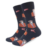 Cotton Colored Multi Pattern Skateboard Sock