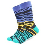 Cotton Colored Multi Pattern Skateboard Sock
