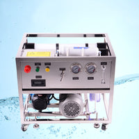 5 stages Reverse Osmosis Seawater Desalination system for Boat 1000LPD